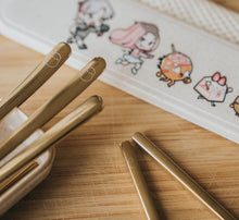 Load image into Gallery viewer, Golden Chasing Cutlery Set - Chonnyday