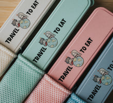 Load image into Gallery viewer, Beige Travel Cutlery Set - Chonnyday