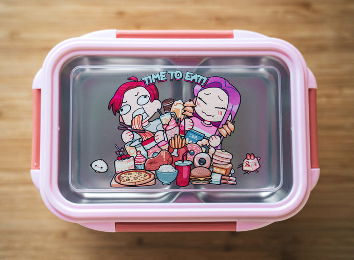 Time to Eat Lunch box (PINK) - Chonnyday