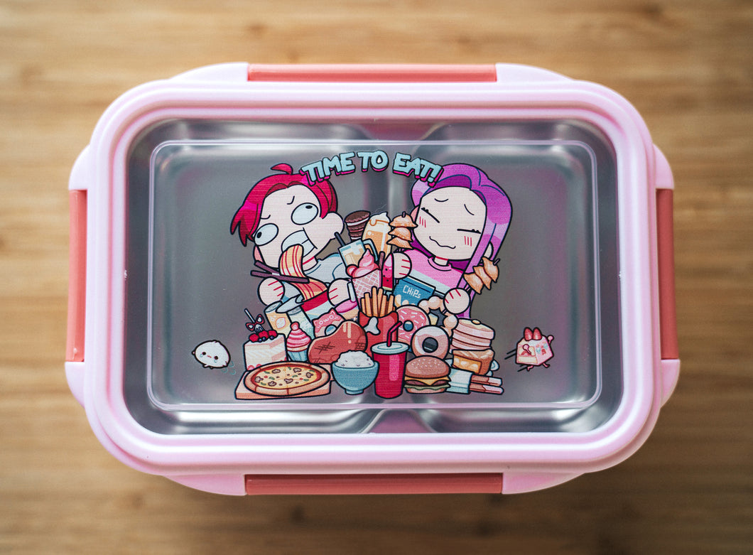 Time to Eat Lunch box (PINK) - Chonnyday